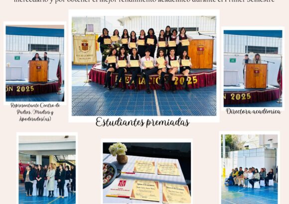 Ceremonia de Premiación 3° Grupo