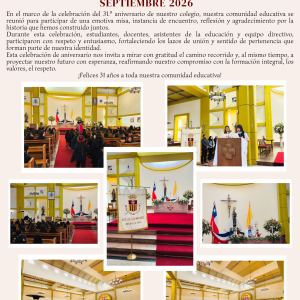 Misa Aniversario n°31 2026